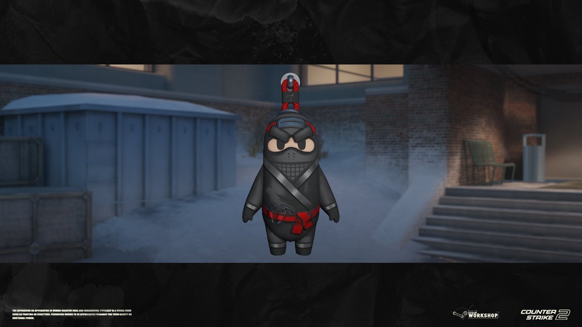 YAY! MY FIRST KEYCHAIN  “NINJA” 🥷🚭🔑
with <a href="/wwaggann/">Wag</a>  for <a href="/CounterStrike/">CS2</a>
LINK steamcommunity.com/sharedfiles/fi…