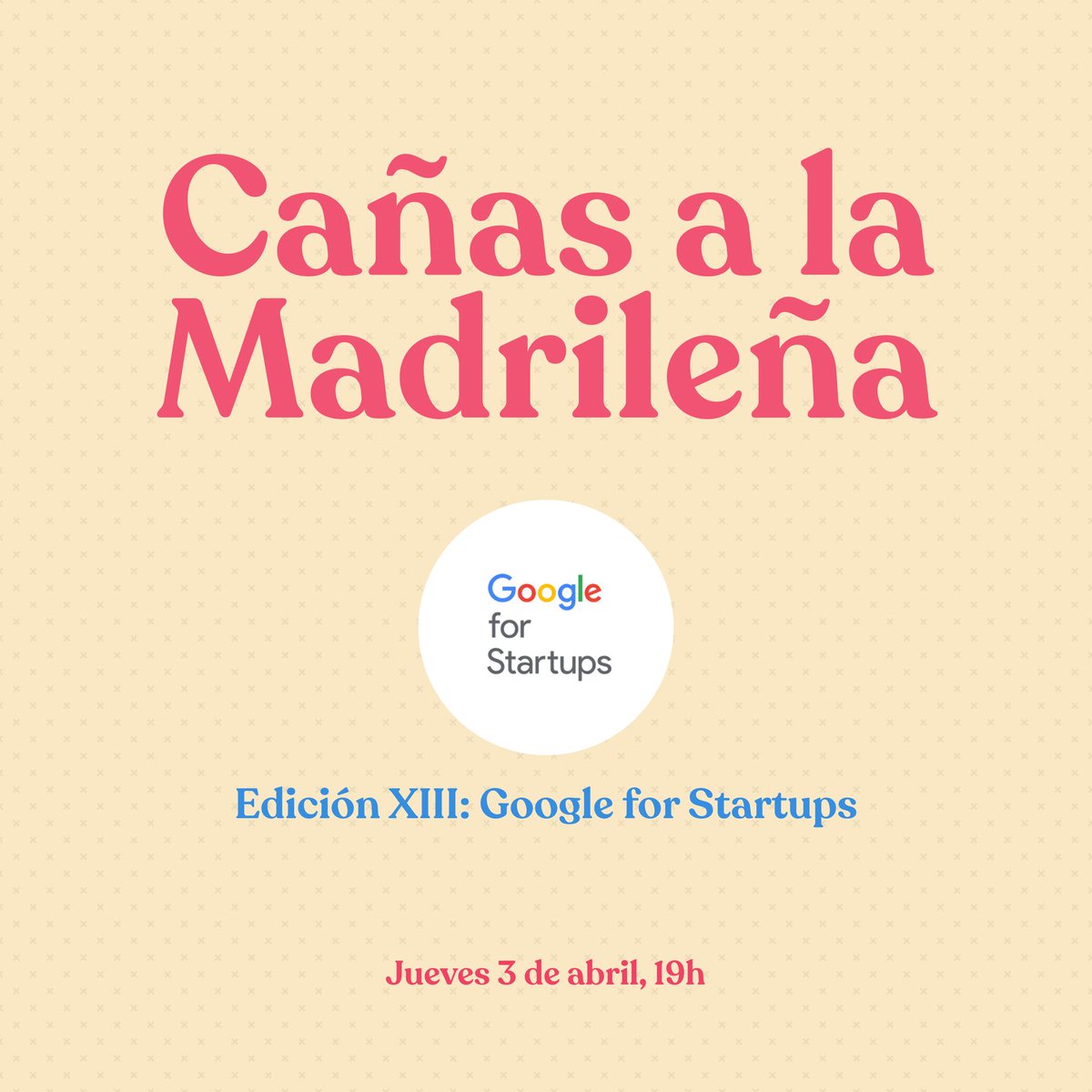Yago Cousiño (@cousy14) on Twitter photo Todos volvemos a donde fuimos felices, <a href="/canas_madrilena/">Cañas a la Madrileña</a> vuelve a Google Campus la semana que viene.
Corran, ¡ya quedan pocas entradas!
Linksito ⬇️ Todos volvemos a donde fuimos felices, <a href="/canas_madrilena/">Cañas a la Madrileña</a> vuelve a Google Campus la semana que viene.
Corran, ¡ya quedan pocas entradas!
Linksito ⬇️
