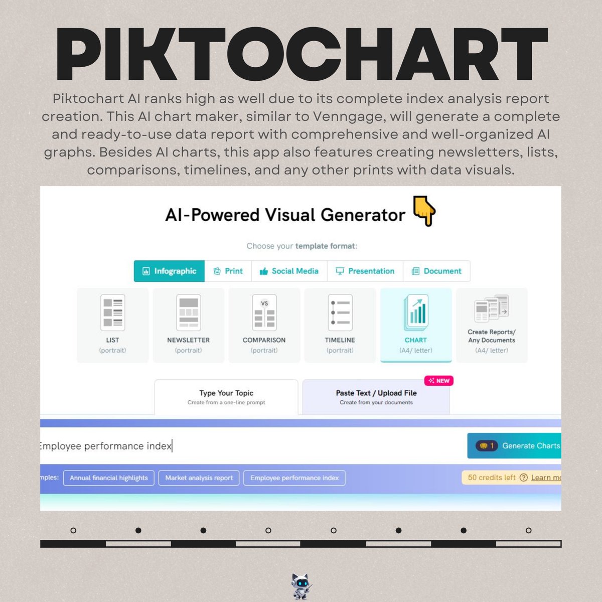 vidwud_ai's tweet image. Chart-making = 😴. AI-powered graphs = 🎉! 

Ditch the manual work and let AI visualize your data in a snap!

#PowerPoint #DesignTips #OfficeHacks #Charts #GraphicDesigner