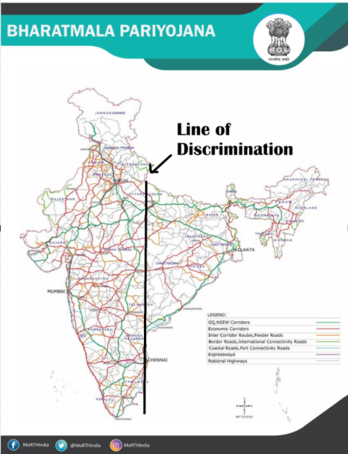 up_10t_army's tweet photo. 🚨 Navigating the Line of Discrimination 🚨
🟥 Creator: Central Government
🟥 Victims: North, East & Eastern South India
🟥 Type: Infrastructure Development Neglect
🟥Result: Poverty & Low Industrial Growth https://t.co/kxm6ihlPpW