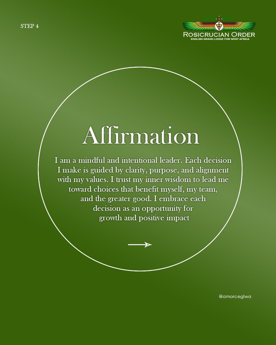 AMORCEGLWA's tweet photo. #decisionmaking
#meditation
#Universallove
#PracticalSession
#AmorcEglwa
#Rosicruciansinsociety
#RosicrucianOrder https://t.co/oK4SSFUcXc