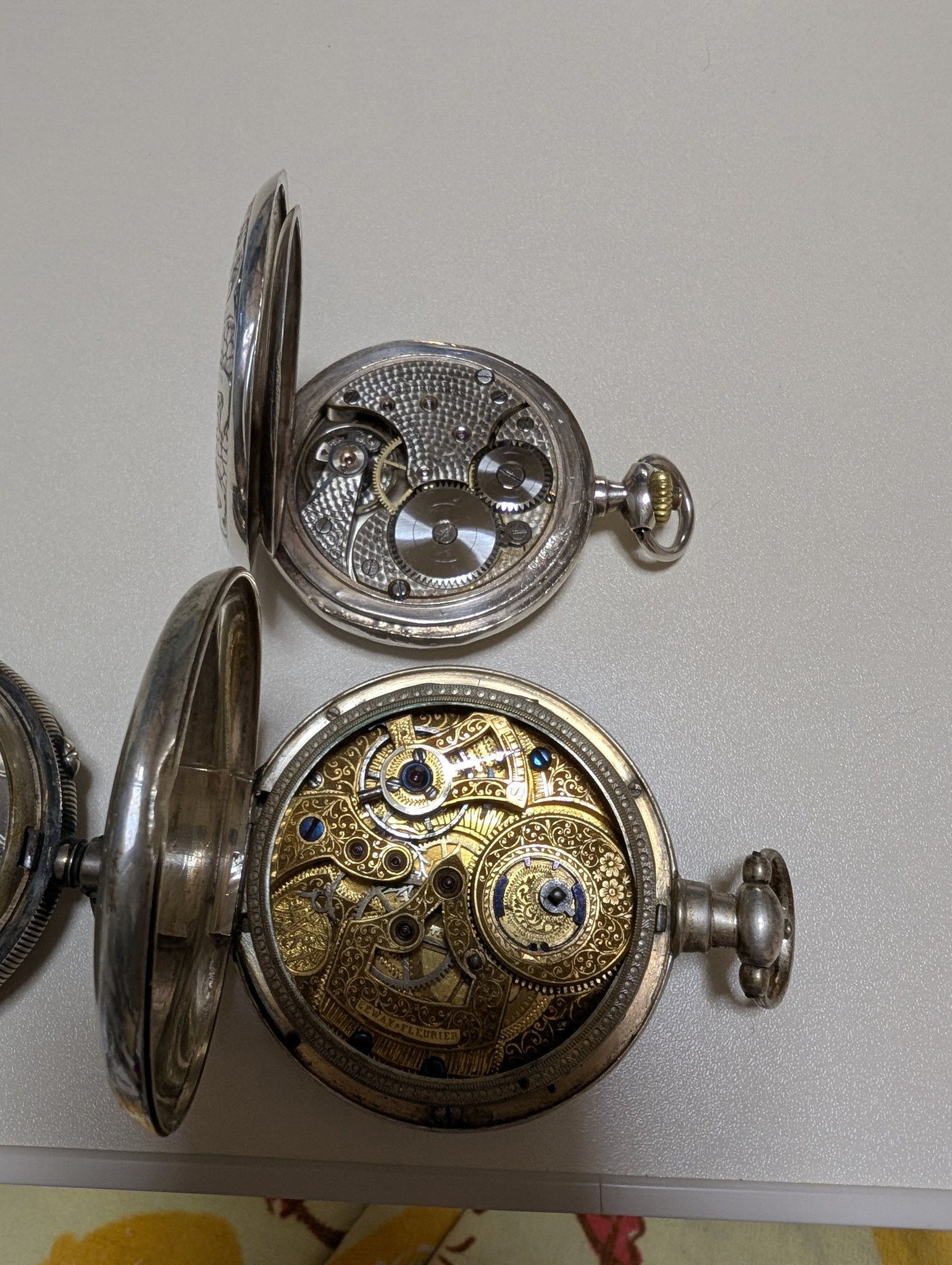 a*s様 ⭐️激レア⭐️Tavannes3 懐中時計 アンティーク お宝