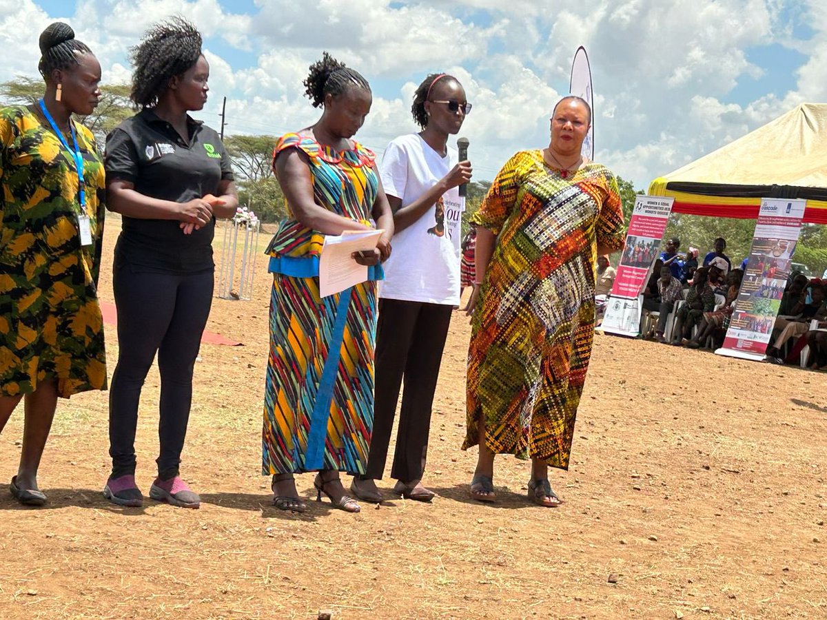 FIDA_Uganda's tweet image. Moroto District marked #IWD25 bringing together leaders and the community to discuss key issues affecting women and girls. FIDA Uganda, supported by 🇩🇰🇸🇪🇮🇪🇳🇱, had the honor of hosting the event as a women-led organization.

Discussions focused on:
✅ Encouraging girls’ education
