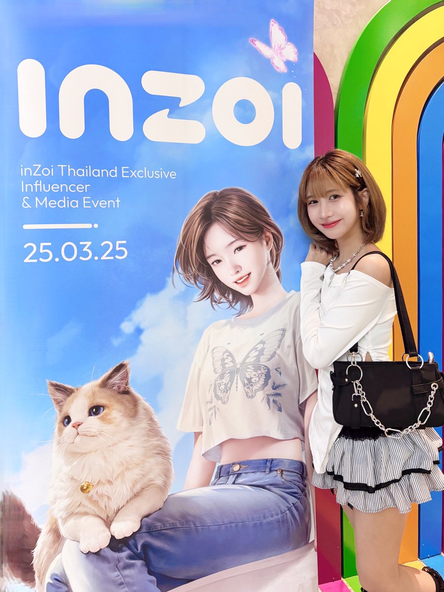 muzicsosick's tweet photo. ได้มีโอกาสเข้าร่วมงาน inZOI Thailand Exclusive Influencers & Media Event มาล่ะค่าา~ >\\\<
ตื่นเต้นมากก~ บอกเลยว่าเป็นเกมที่น่าเล่นสุดๆๆ
เปิดตัวที่ประเทศไทยในราคาเพียง 1,149 บาท!!
รอซื้อพร้อมกันได้ในวันที่ 28 มีนาคม นี้💖
มาเล่นเกม inZOI ด้วยกันนะค้า~ 🥰
#INZOI #ADapMCN https://t.co/QvhfBbnXfC