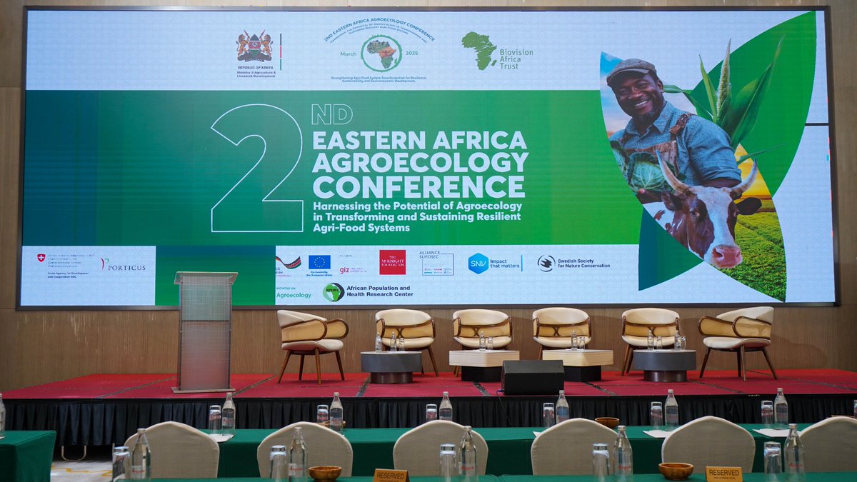 SNV Kenya (@snv_kenya) on Twitter photo Follow Day 2 of the Eastern Africa Agroecology conference.
<a href="/BiovisionAfrica/">Biovision Africa Trust</a>
Live👉🏾youtube.com/live/7htwCsfa2… Follow Day 2 of the Eastern Africa Agroecology conference.
<a href="/BiovisionAfrica/">Biovision Africa Trust</a>
Live👉🏾youtube.com/live/7htwCsfa2…