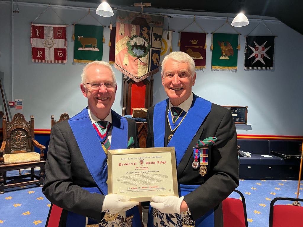 Worcestershire Freemasons tweet media