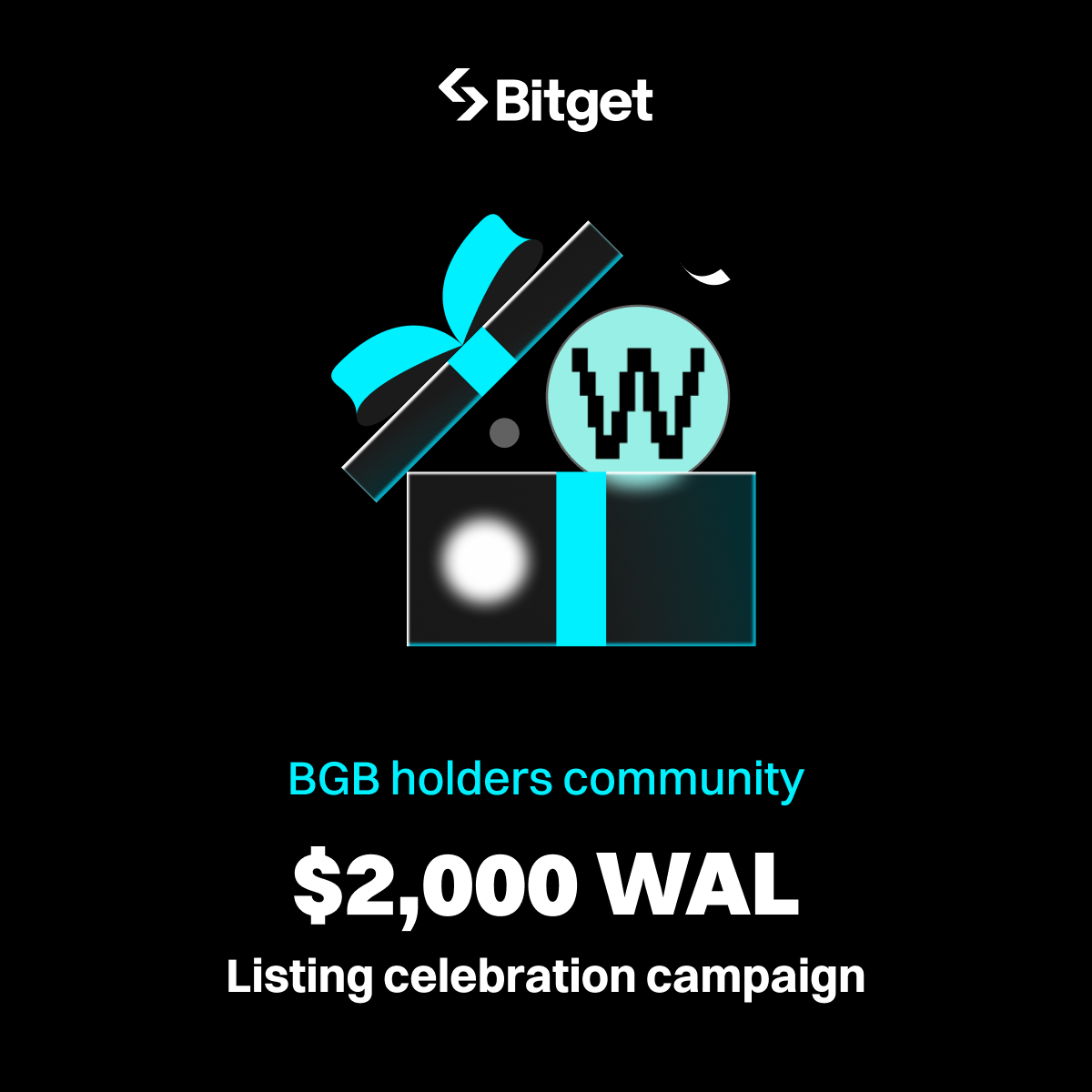 bitget's tweet photo. $2,000 WAL Reserved for BGB Holders! @WalrusProtocol

🚀 Join the #BGBHoldersCampaign now and grab your chance to win $10-$20 $WAL airdrop!

⏰ Until Apr 1, 10:00 UTC

Start here: https://t.co/BgHgxqxwCq https://t.co/fO8rZa0hVY