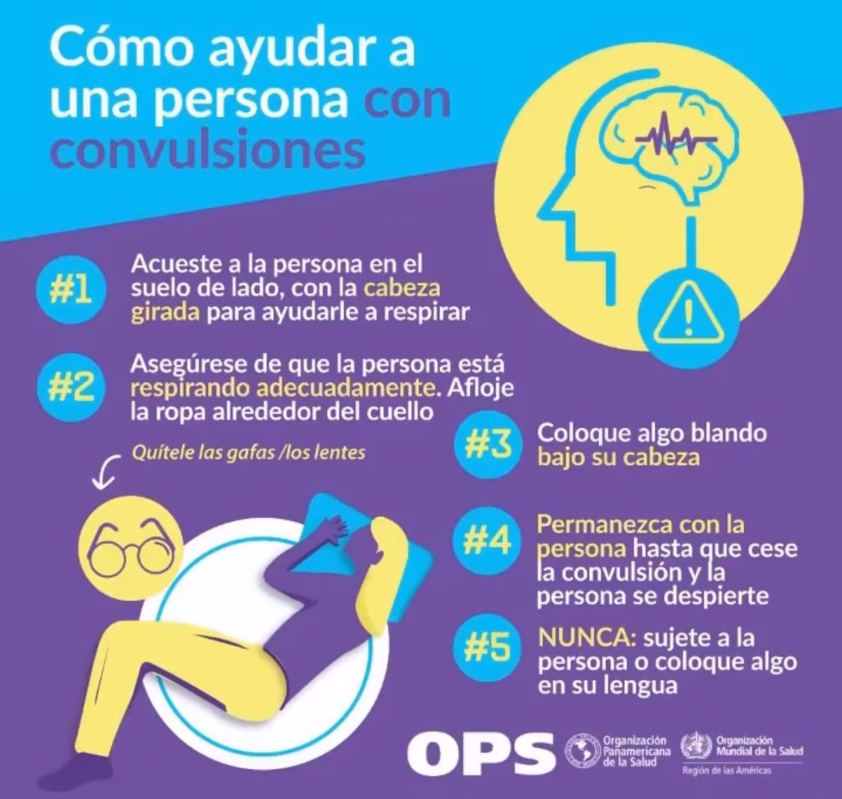 Es día para la concienciación sobre la #epilepsia 
#PurpleDay #EpilepsyAwareness Tod@s de púrpura💜‼️
Afecta aprox. a 50 millones de personas en el 🌍 y en la mitad de los casos se desconocen las causas.
Hay tratamientos y es importante compartir como ayudar en casos de crisis,
