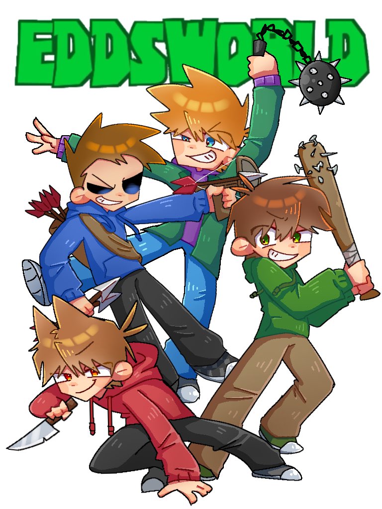 gK0v4ngck753670's tweet image. ❤️💚💙💜 #Eddsworld