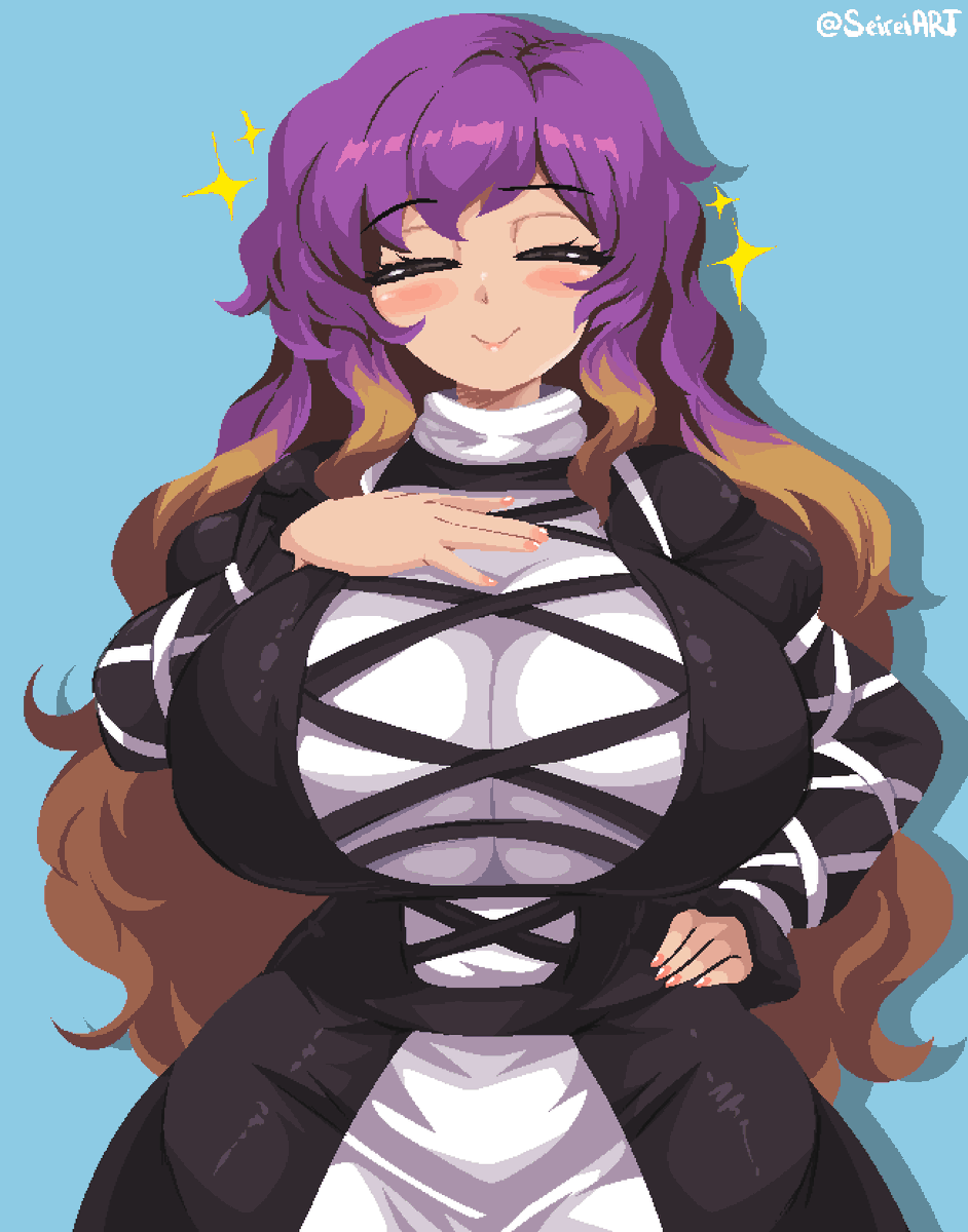 Byakuren Hijiri Pixel Art in <a href="/namako8982/">なまこ大爆発🔞</a> style ✨
#touhouproject #東方Project #聖白蓮