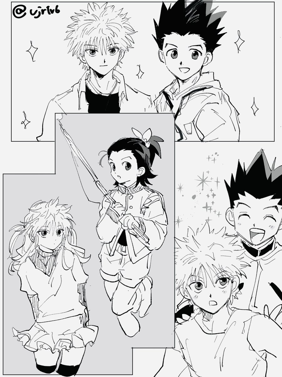 vjr1v6's tweet image. 成長とか女体化とか描きたいホーダイらくがき