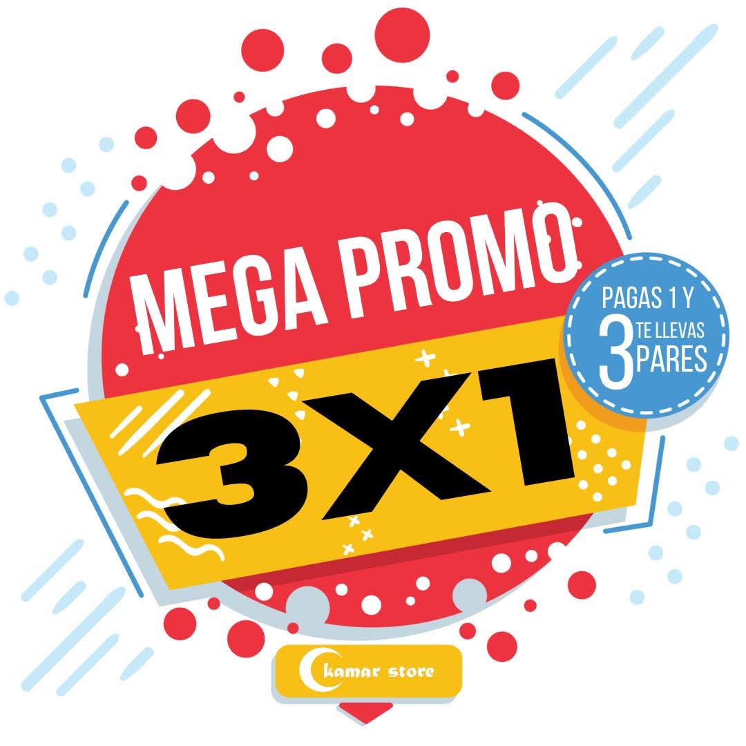 KamarStore's tweet image. Porque ustedes lo pidieron este #Miercoles se extiende tu promoción favorita ¡Ultimo Dia!3️⃣❌1️⃣ (Pagas 1 y te llevas 3) por tiempo limitado ⏰ en todas nuestras sucursales de #KamarStore