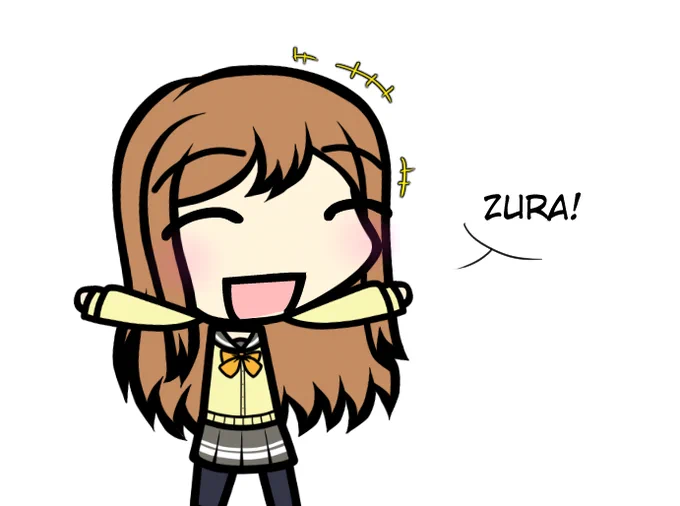 Maru's Month - Day 391 let's play a game of spot the differences, zura! (there are 10) 