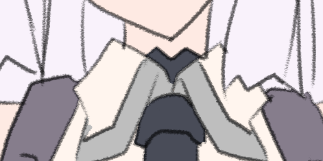 「という訳で本日も描いてるんですが アクションの作り直しとデバッグやってて時間食っ」|川上稔のイラスト