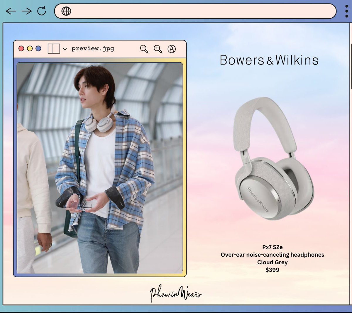 032625 PHUWIN ReadyFor LOEWE JP

#PhuwinWears Bowers &amp; Wilkins 

Outfit: <a href="/LoeweOfficial/">LOEWE</a>

📸 <a href="/Maruko_ni/">N🌙</a> 

26MAR MagicMoment PHUWIN
#phuwintang #winniethephu #LOEWE #LOEWExPhuwin #LOEWECraftedWorld