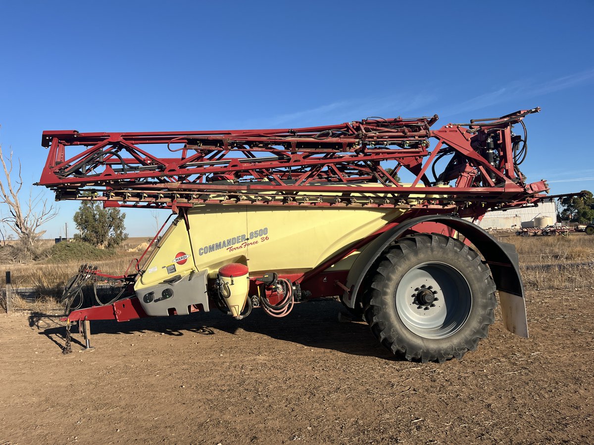 IN STOCK READY TO GO!!
2014 Hardi Commander 8536 TDZ Boomspray
Neat and Tidy Unit
Can come set up
Located Yorketown.
Phone Brad - 0418181054
$88,000 INC GST