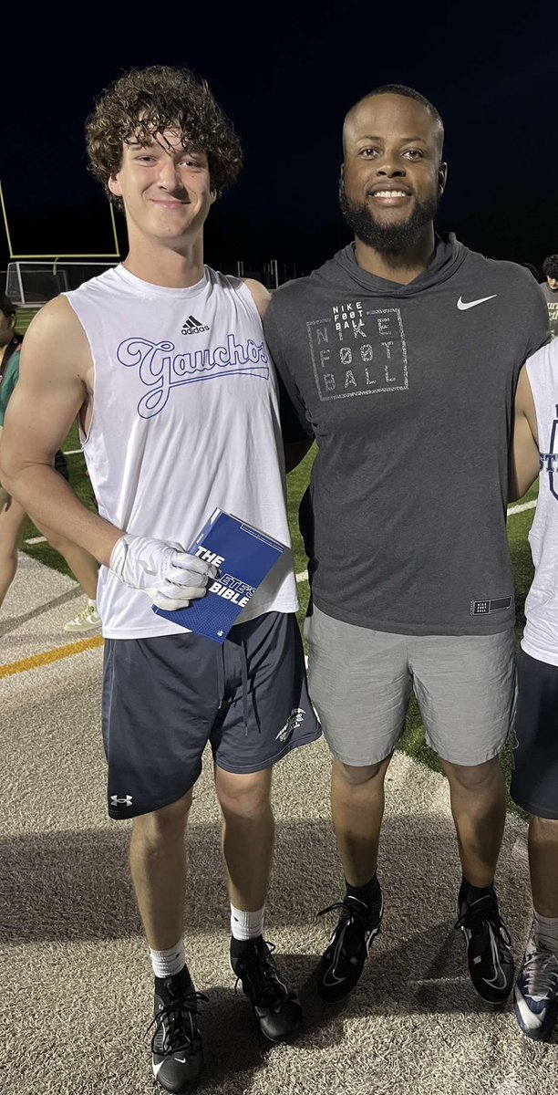 Blessed to get coached up from Fellowship of Christian Athletes along with Derrick Malone, Tyler Mabry, and DT. Thank you for the experience!