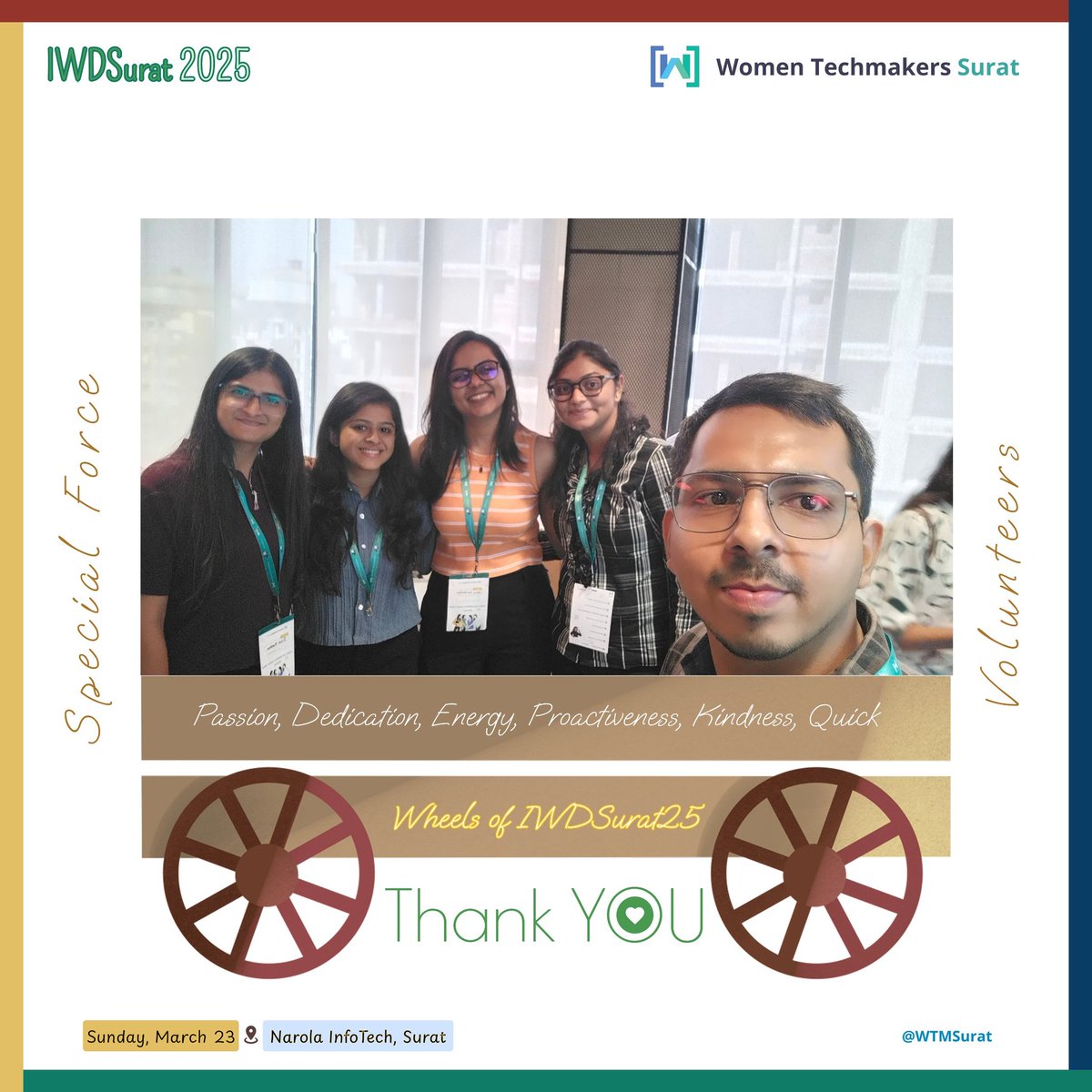 Women Techmakers Surat #IWDSurat25 tweet media