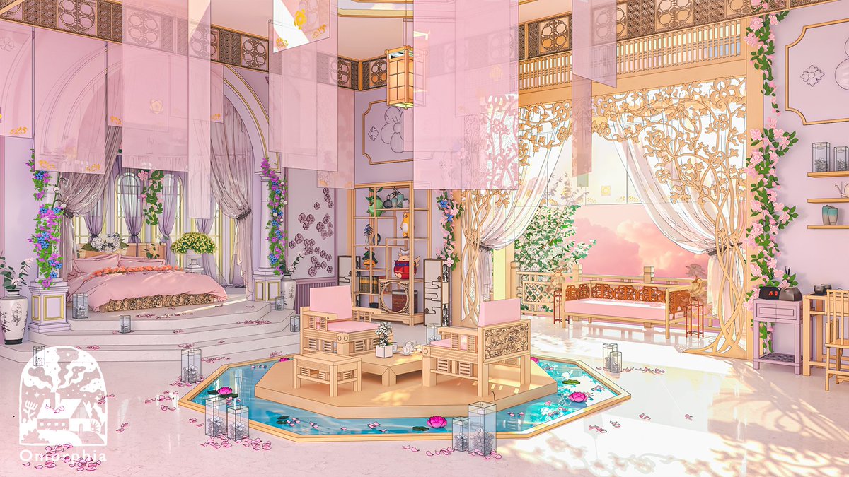 Omorphia1's tweet photo. It turns out that all I need is a pink room 🩷✨ https://t.co/ygykqEbvVk