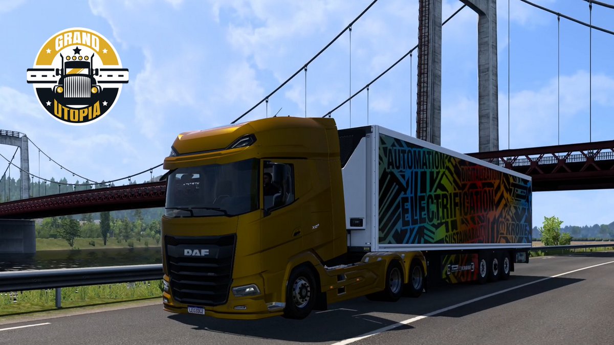e91gamer's tweet photo. ETS 2: Mapa Grand Utopia | DAF XG+: De Nouillorc para Monteil
https://t.co/JyCNJc0J3u
⭕Inscreva 👍Curti 🌍Compartilha
#EuroTruckSimulator2 #ETS2 #SCSSoft
#SCSSoftware #BestCommunityEver
#GrandUtopia #MapaGrandUtopia
#E91Gamer https://t.co/UY0Ggxra69