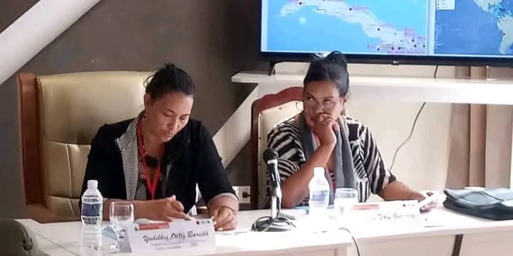 YanetsyTerry's tweet photo. #ProvinciaGranma. Durante 3 días sesionará en #Pilon el Taller Internacional de respuesta a sismos de gran magnitud. #ConLaFuerzaDeLaUnidad @PartidoPCC @AsambleaCuba @PresidenciaCuba @GobiernoCuba @GobiernoGranma. @CubaCivil https://t.co/2buCTftIRl