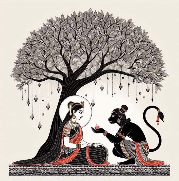 जननी में रामदूत हनुमान 🪷👏🏻