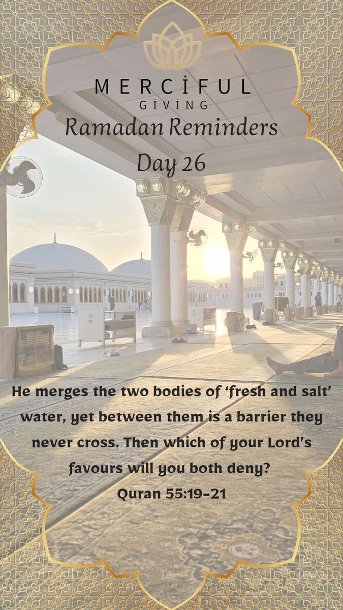 Daily Reminder...

#RamadanMubarak       
#Ramadan      

mercifulgiving.co.uk