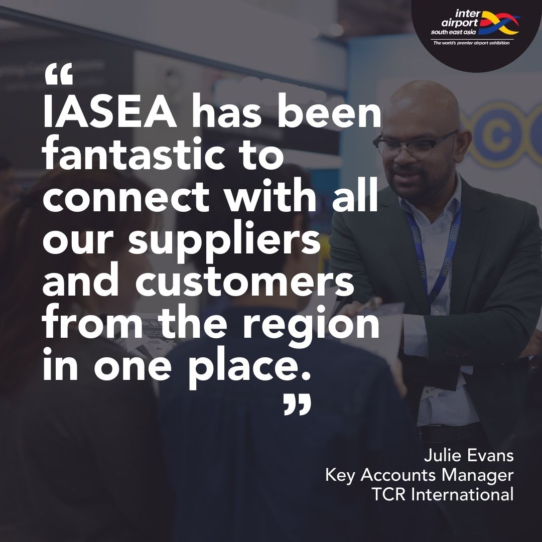 "IASEA has been fantastic to connect with all our suppliers and customers from the region in one place." – TCR Group

#IASEA drives the airport industry forward with innovation, collaboration &amp; transformative solutions. Don't miss out—register now! buff.ly/WTOJOgv