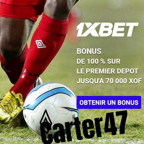 LontioJerry's tweet photo. Code promo 1xbet :Carter47 https://t.co/b9sGiLmFij