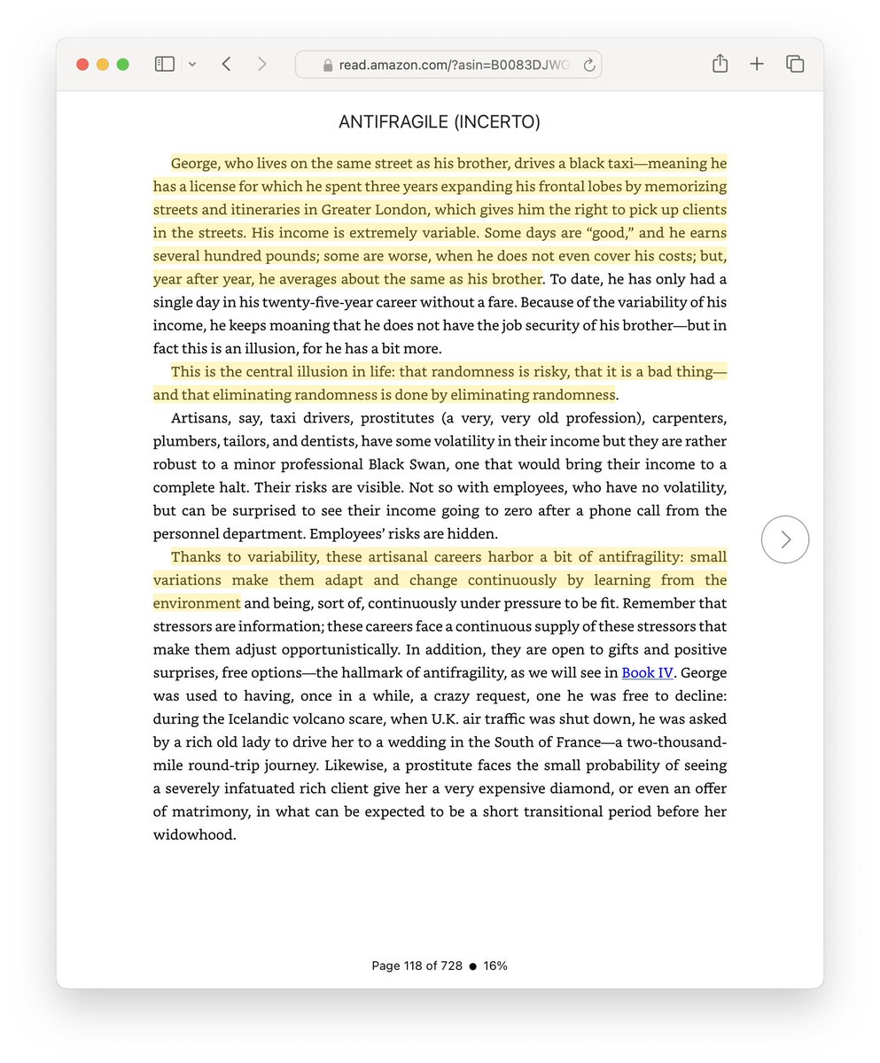 dvassallo's tweet image. The story from Antifragile that influenced me the most: