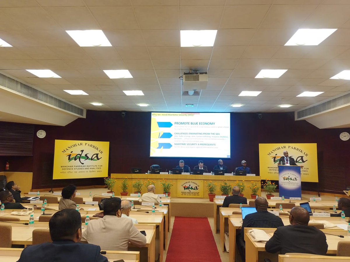 Manohar Parrikar IDSA, New Delhi (@idsaindia) on Twitter photo Mr. Raj Mohabeer, Officer in Charge <a href="/commission_coi/">Commission de l’océan Indien COI_IOC</a>, spoke on the scope for enhanced India-Africa cooperation against security challenges in Western #IndianOcean. #IASD2025 #maritimecooperation <a href="/HCI_PortLouis/">India in Mauritius</a> Mr. Raj Mohabeer, Officer in Charge <a href="/commission_coi/">Commission de l’océan Indien COI_IOC</a>, spoke on the scope for enhanced India-Africa cooperation against security challenges in Western #IndianOcean. #IASD2025 #maritimecooperation <a href="/HCI_PortLouis/">India in Mauritius</a>