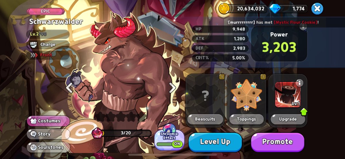 This April fool's update made me feel something inside #crk #cookierunkingdom