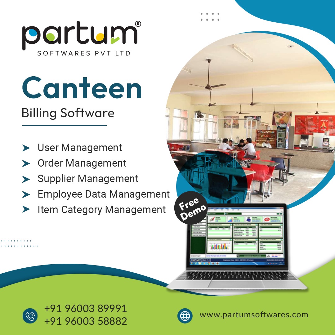 PartumSoftwares's tweet photo. Canteen Billing Software!
π Free Demo: +91 96003 89991
π https://t.co/JhcxNSgaDM
#SmartBilling #BusinessSolutions #InventorySoftware #ERPSoftware #billingsoftware #gstbillingsoftware #sales #einvoicesoftware #ewaybill #businesssoftware #softwarecompany #erode #trending https://t.co/4I5y3GZfF3