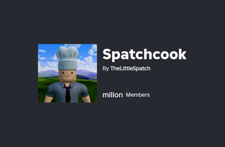TheLittleSpatch's tweet image. Big things await....
Come Join‼‼‼‼
roblox.com/communities/35…