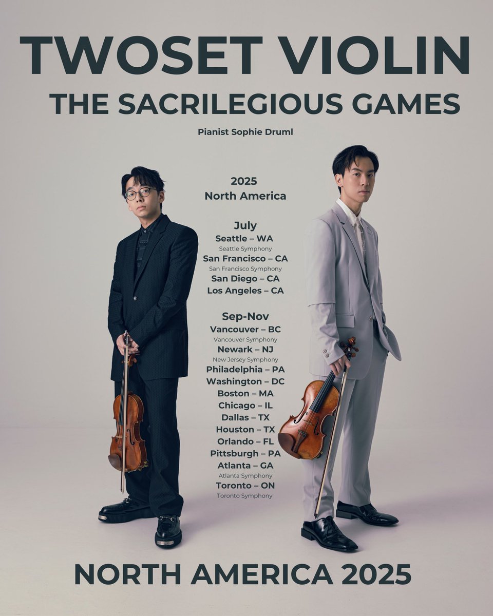 TwoSet Violin tweet media