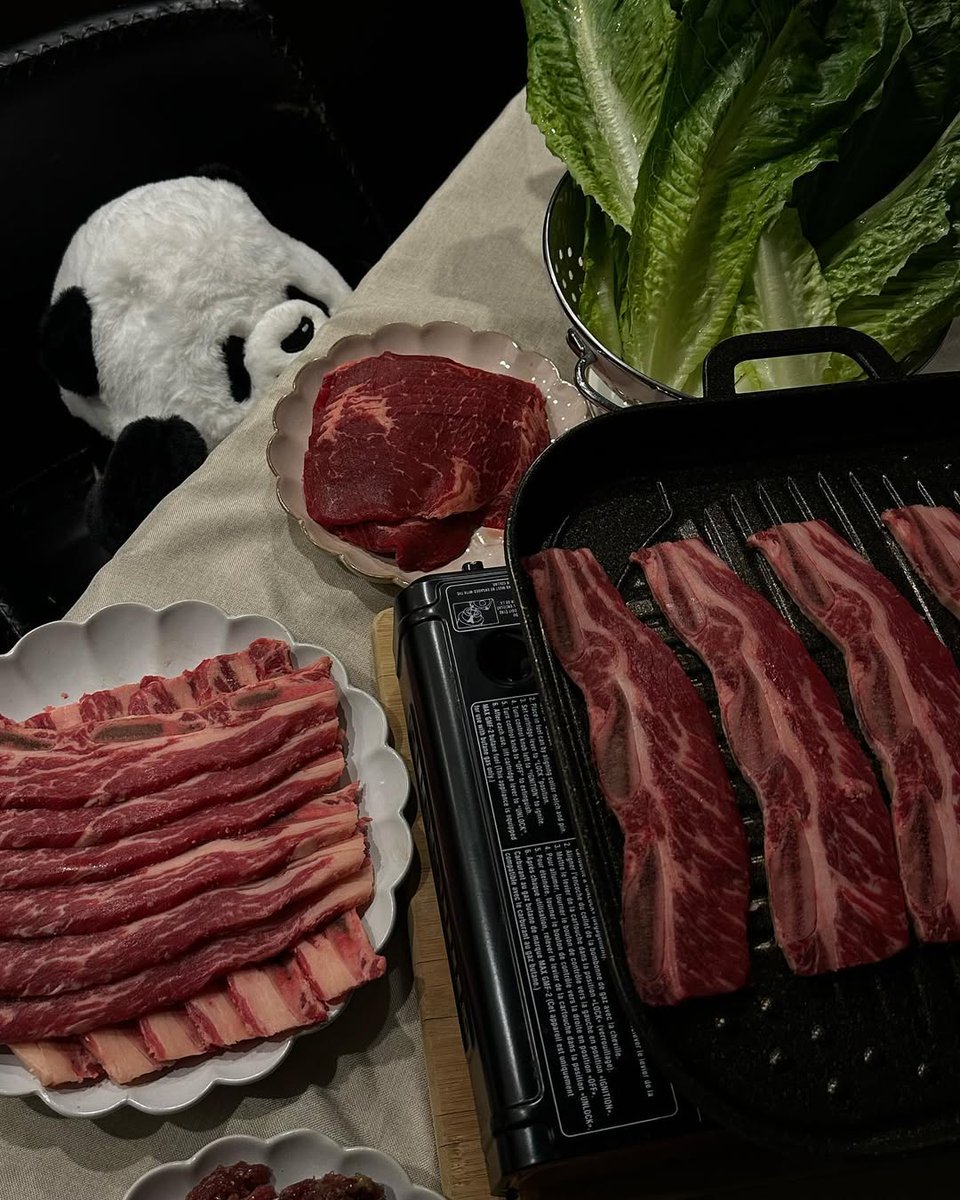 Arisu7Yu's tweet photo. Cold weather goes best with grilled meats 📷 https://t.co/HKc3rnXEMK