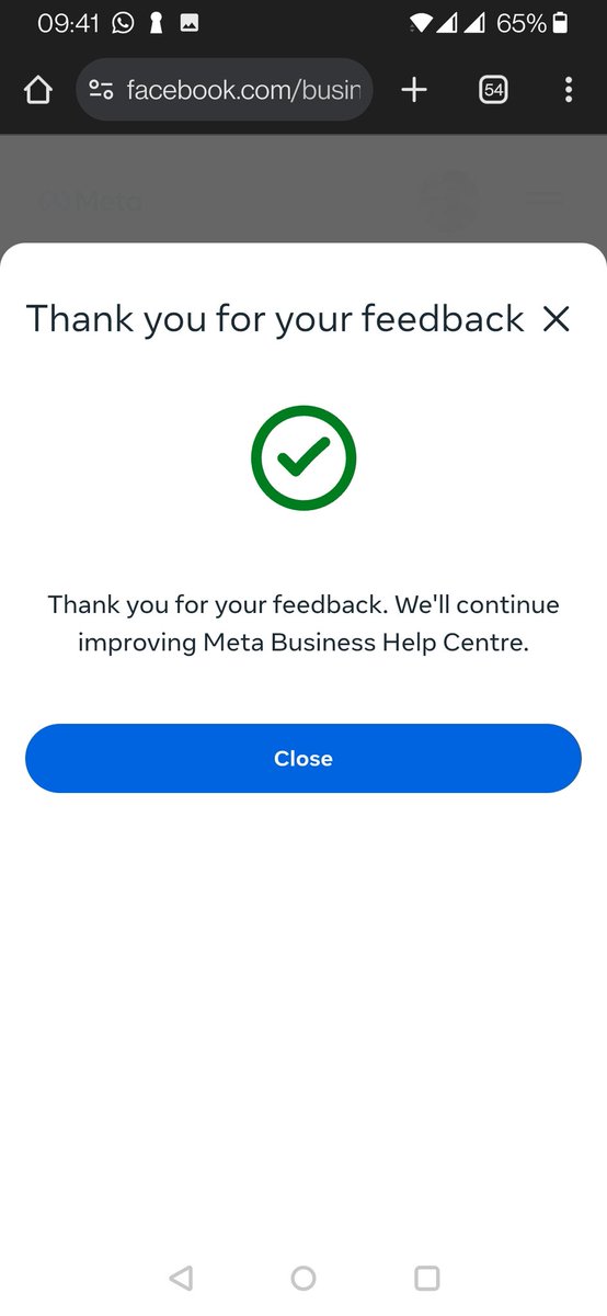 impsinghania's tweet photo. @WhatsApp @finkd @facebook A lollypop for 'Get support ' on @facebook @WhatsApp @finkd @Google @X https://t.co/WNlkjtexRu
