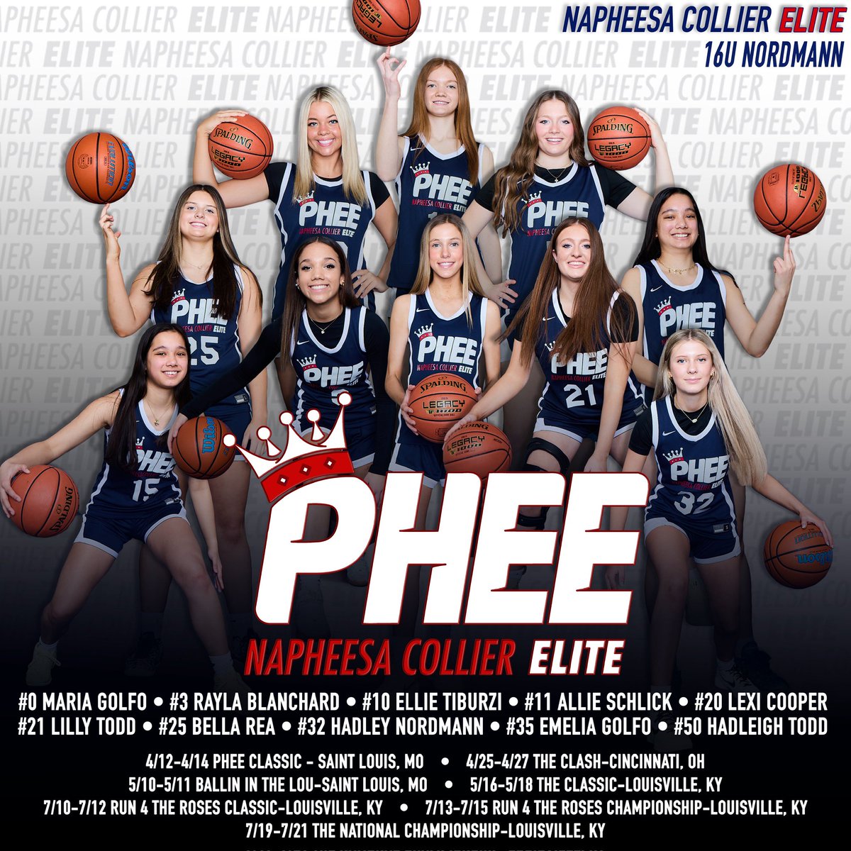 Coach Kevin Nordmann (@knordmann_phee) on Twitter photo PHEE 16U-Nordmann. Looking forward to a great spring & summer!!!
<a href="/raylashyann/">Rayla Blanchard</a> <a href="/EmeliaGolfo2027/">Emelia Golfo</a> <a href="/MariaGolfo0/">Maria Golfo</a> <a href="/H_todd50/">Hadleigh Todd</a> <a href="/_lillytodd/">Lilly Todd</a> <a href="/allie_schlick/">Allie Schlick</a> <a href="/HadleyNordmann/">Hadley Nordmann</a> <a href="/ellie_tiburzi/">Ellie Tiburzi</a> <a href="/Lexi_cooper20/">Lexi Cooper</a> <a href="/Bella_Rea14/">Isabella Rea</a> PHEE 16U-Nordmann. Looking forward to a great spring & summer!!!
<a href="/raylashyann/">Rayla Blanchard</a> <a href="/EmeliaGolfo2027/">Emelia Golfo</a> <a href="/MariaGolfo0/">Maria Golfo</a> <a href="/H_todd50/">Hadleigh Todd</a> <a href="/_lillytodd/">Lilly Todd</a> <a href="/allie_schlick/">Allie Schlick</a> <a href="/HadleyNordmann/">Hadley Nordmann</a> <a href="/ellie_tiburzi/">Ellie Tiburzi</a> <a href="/Lexi_cooper20/">Lexi Cooper</a> <a href="/Bella_Rea14/">Isabella Rea</a>