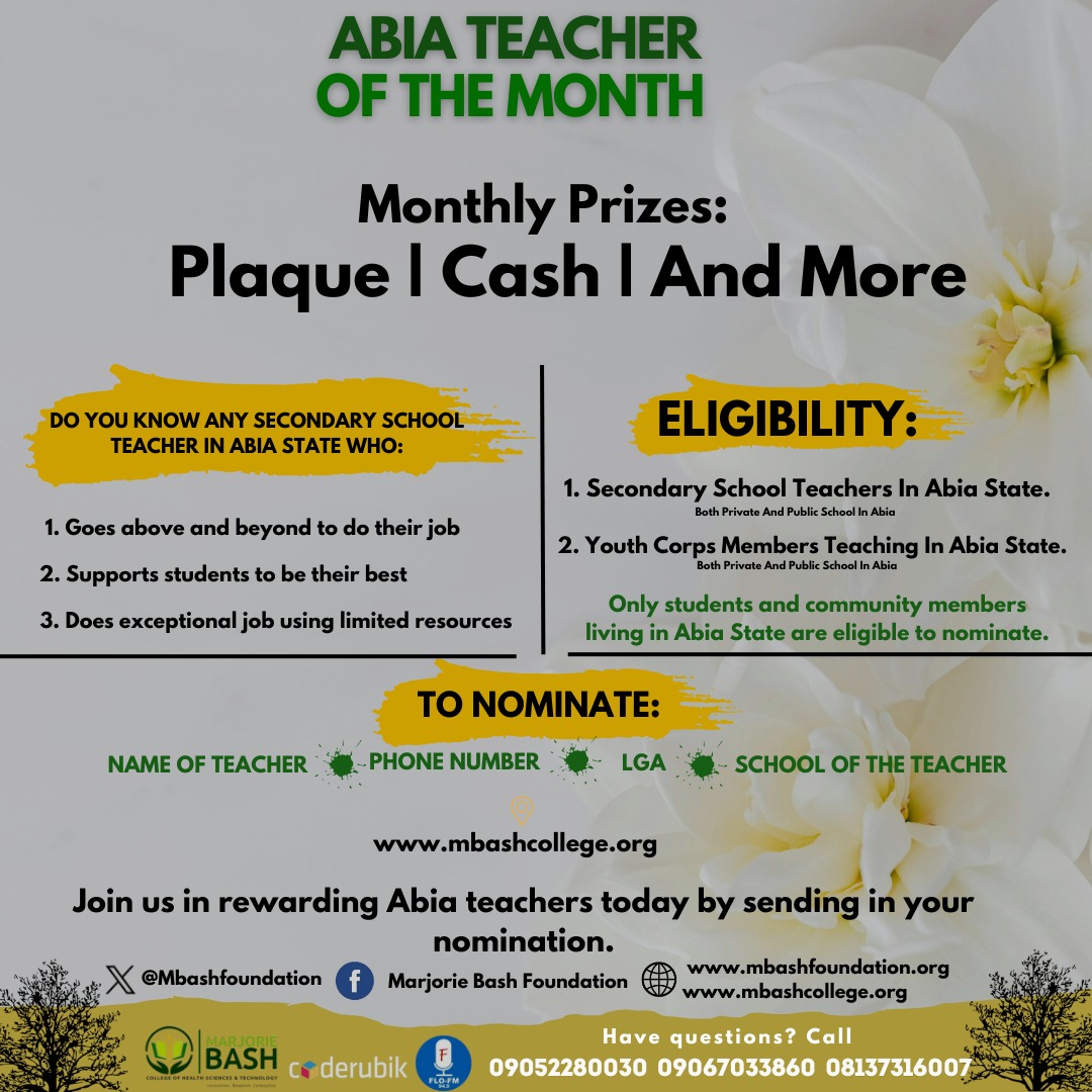 Marjorie Bash Foundation tweet media