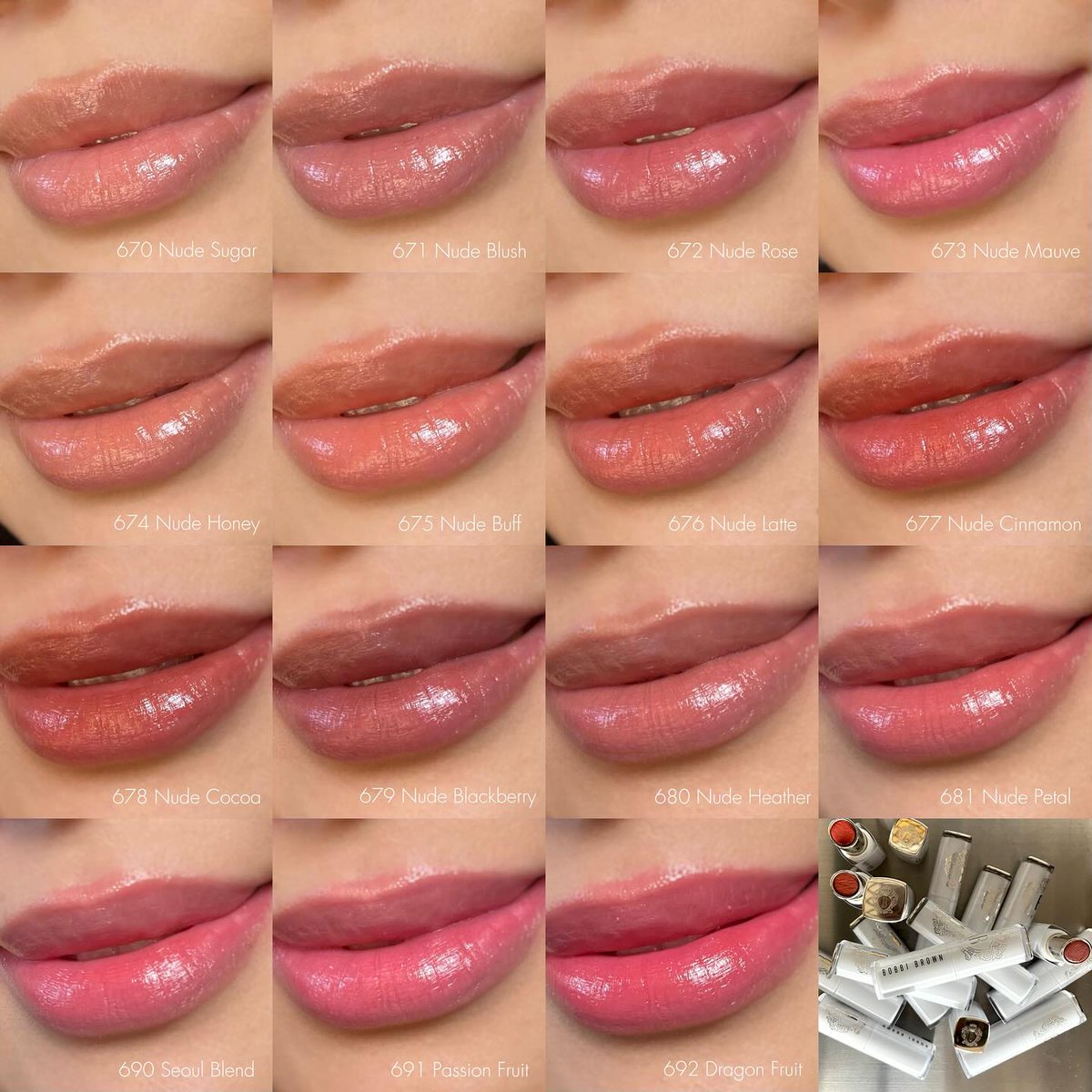 どんなシーンでも使いやすいヌードカラーをメインにラインナップ