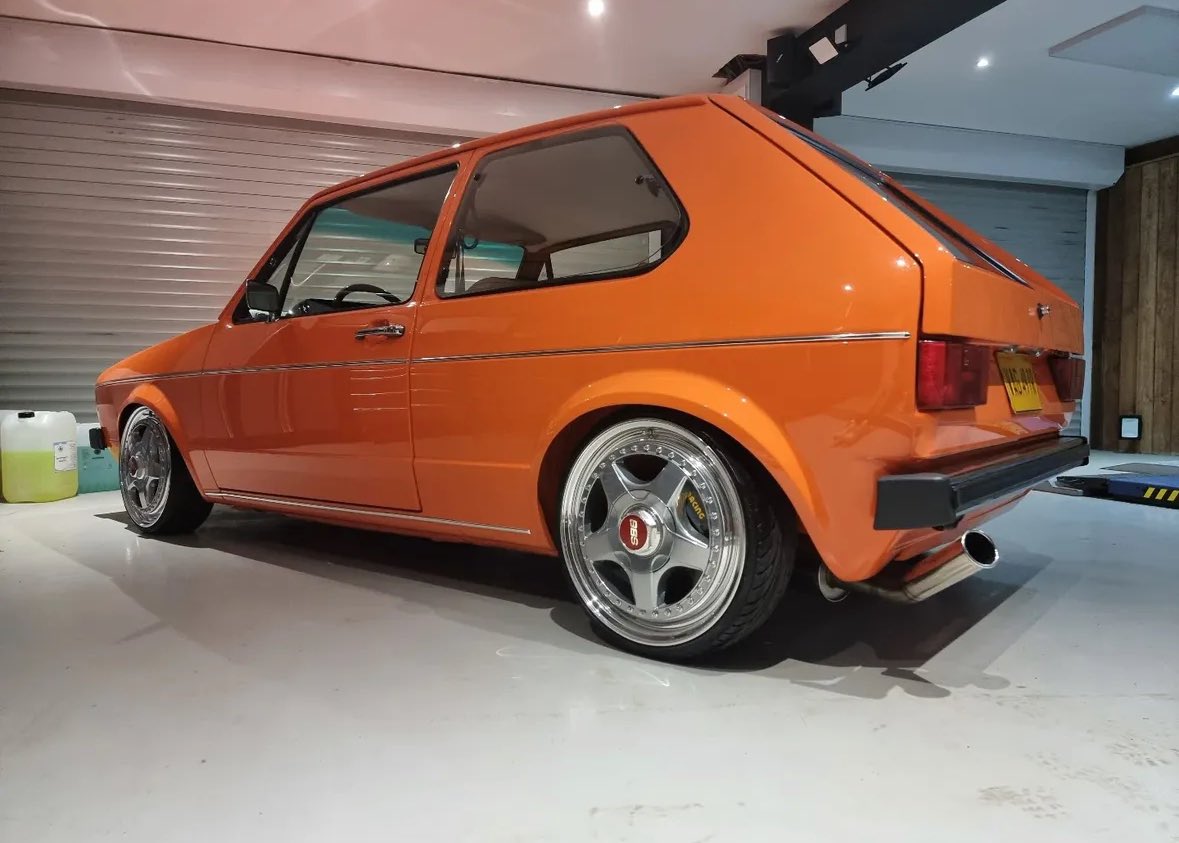 EpicDubs's tweet photo. 🍊
#VW #Volkswagen #Mk1 #VwGolf #Mk1Golf #BBSRF #BBSwheels #Stanced #DubLife https://t.co/vFIZ4fEmuu