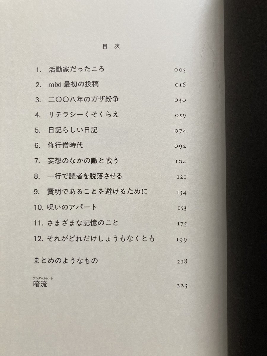 chocolatechnica's tweet photo. 明日発売『作家の黒歴史──デビュー前の日記たち』の目次をお見せします。なんかこう、もうやばそうですね。ちなみに最後のはおまけの短編！
https://t.co/Ubq7q9aLoY https://t.co/eZXW4qbDmc