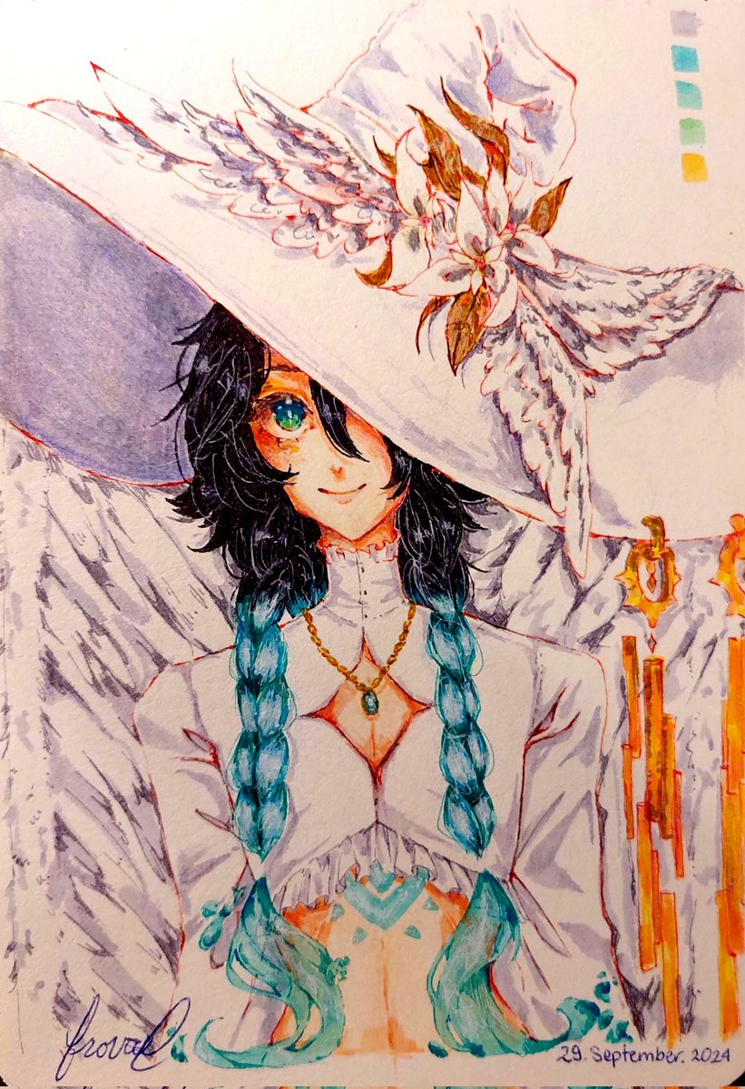 turtluxium's tweet image. Witch Barbatos! I love it a lot so I plan on drawing this more
#Venti #art #fanart #GenshinImpact #Genshinfanart #barbatos