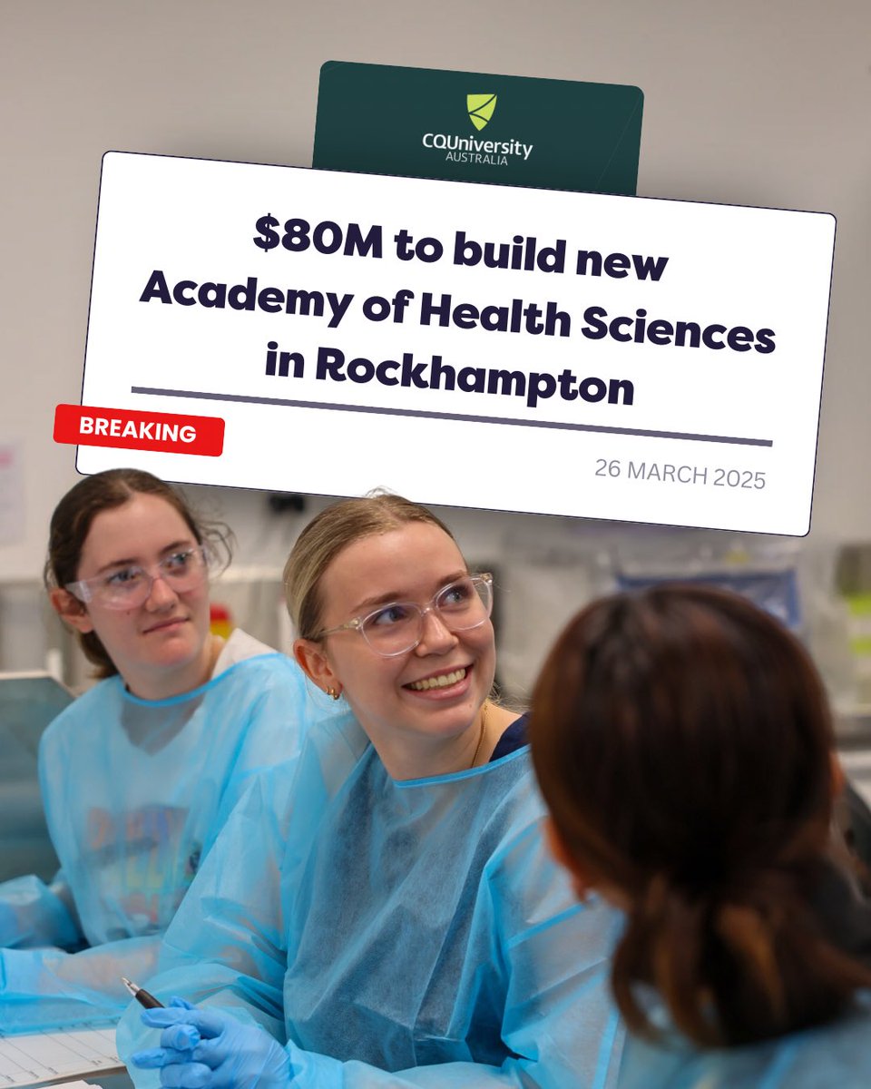 We’re supporting more young people in Central Queensland to become nurses, paramedics and doctors.