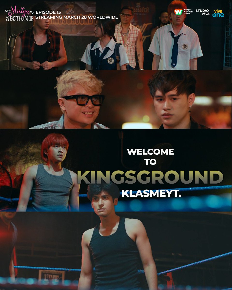VivaOnePH's tweet photo. Ready ka na bang pumasok sa KINGSGROUND? ๐คฌ๐๐ฅ
โANG MUTYA NG SECTION Eโ Episode 13 starring #AndresMuhlach, #AshtineOlviga, and #RabinAngeles streaming this March 28 na only on #VivaOne! https://t.co/NFc9YmvmQk
#YanyanDeJesus #JustinAlfonso #SectionELabanAsOne #AMNSE https://t.co/MzfuQFndJs