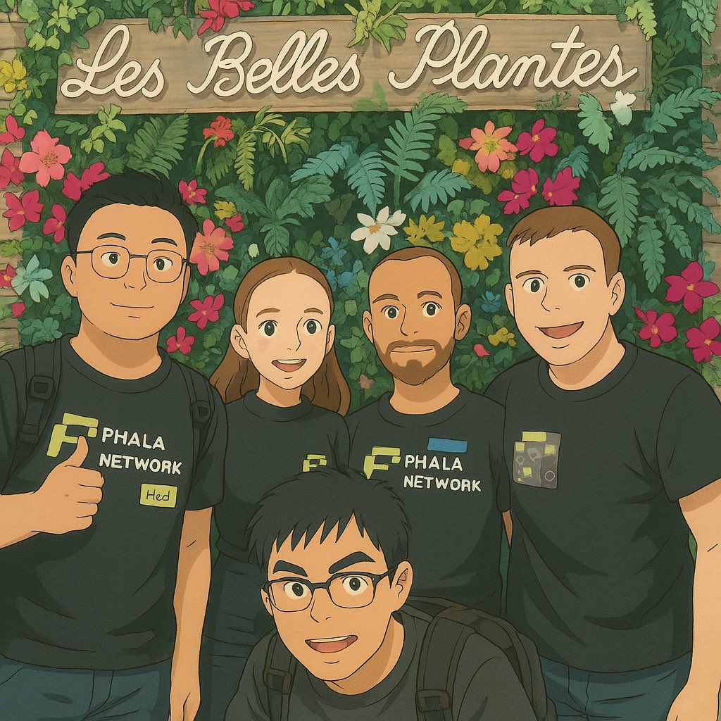 Ghiblification with Phala team 👨‍🎨