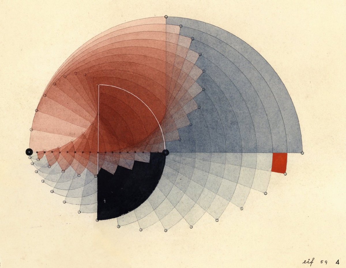 This geometrical design by Fritz Schleifer is pure beauty.