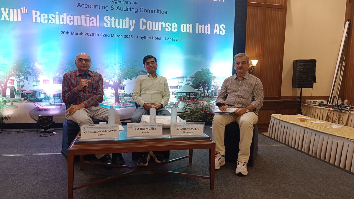 bcasglobal's tweet image. Experts, discussions, &amp;amp; interactive sessions made this Residential Study Course on IND AS a valuable experience for all participants. 
Swipe through the moments that captured knowledge-sharing, networking, and collaboration! 
#BCAS #INDAS #StudyCourse #Learning #Networking 
(2/2)