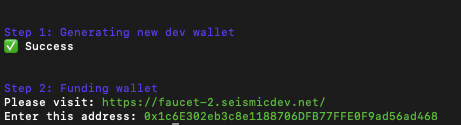 📣Seismic Devnet is LIVE! 

My experience : perfect💯
Thank you <a href="/SeismicSys/">Seismic</a> and <a href="/lyronctk/">Lyron</a>
for building a seamless environment. ❤️

Guide : docs.seismic.systems/appendix/devnet