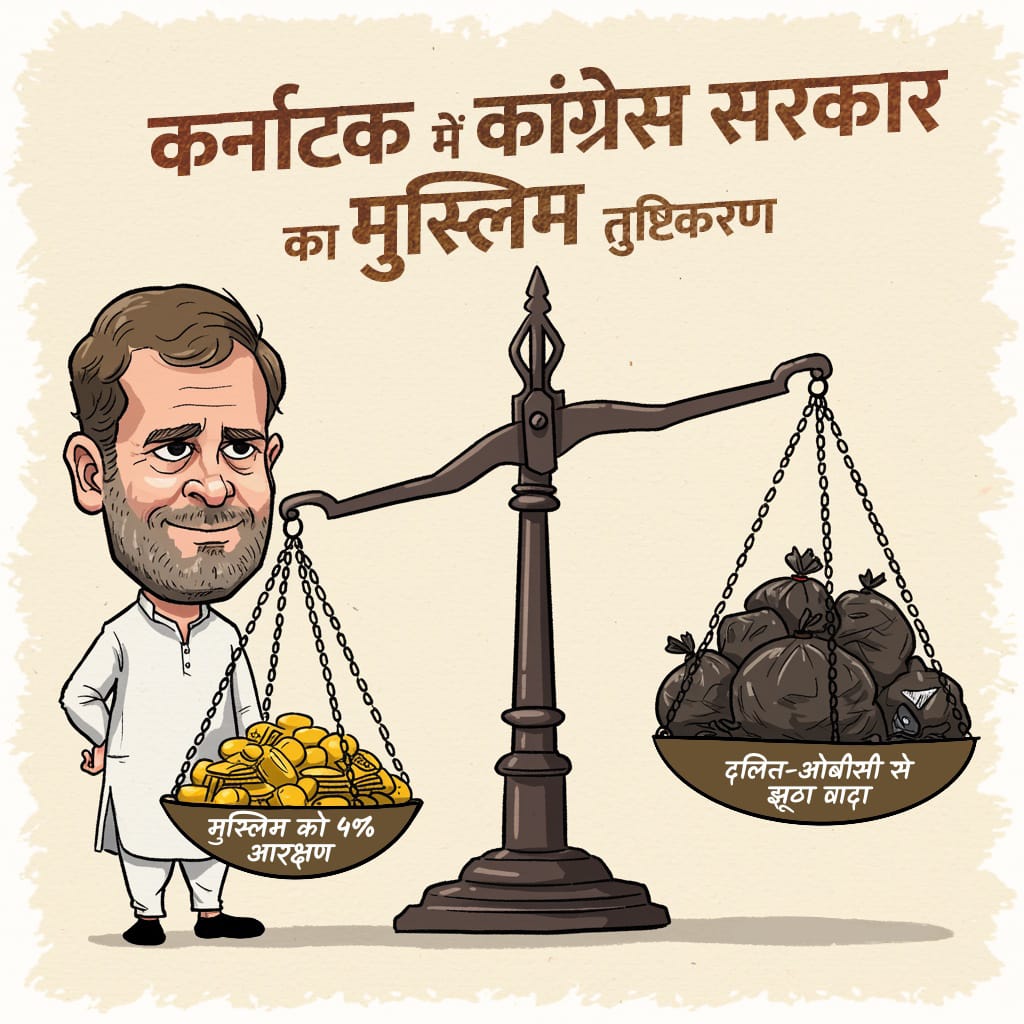 कांग्रेस का दोहरा चरित्र...